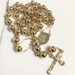 18k Gold Filled Rosary